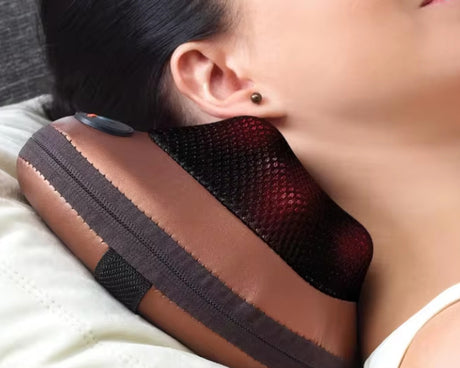 Modo de uso de Almohada Masajeadora Multifunción Shiatsu