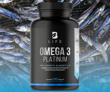 Omega 3 Platinum B Life contribuye al funcionamiento saludable del cerebro