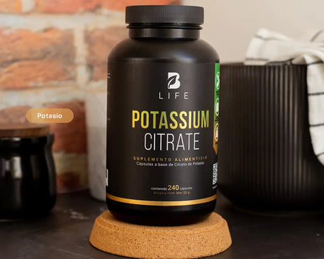Ingredientes Potassium Citrate B Life | Citrato de Potasio, Ayuda al rendimiento deportivo