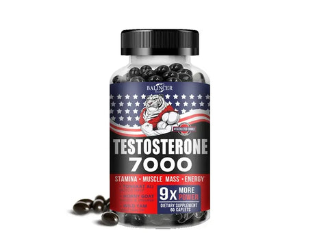 Testosterone 7000 suplemento masculino, aumentar la testosterona, Salud Masculina