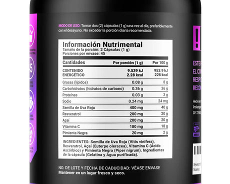 Beneficios Resveratrol B Life  | Protector cardiovascular, Anticancerígeno