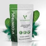 Ingredientes V-Control Vitalhealth - Tienda Naturista Pronapresa - Acelera metabolismo, Acerola, Alga Espirulina, Ansiedad, Bajar de peso, bajar peso, Complementos Alimenticios, Control de peso, digestión, Espirulina, grasa abdominal, Mala digestión, metabolismo, nopal, Perder peso, Peso, pérdida de peso, quema grasa, Quemar grasa, Salud Intestinal, Sistema Digestivo, Sobrepeso, Suplementos Alimenticios, Tejocote, Toronjil, Vital Health, Vitalhealth