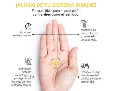 Vitamina D3 B Life Contribuye al bienestar muscular y articular