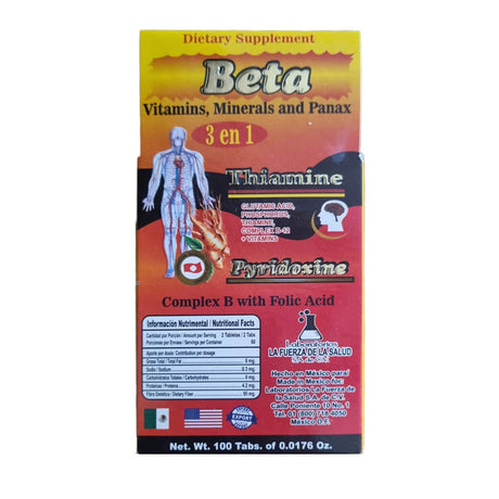 Suplemento Multivitamínico 3 en 1