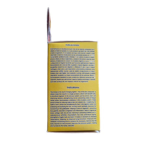 Indicaciones de uso Multivitamínico 3 en 1