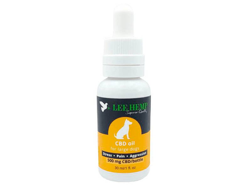 aceite de cbd dosis 500mg para perros mascotas de raza grande beneficios ansiedad antiinflamatorio donde comprar en mexico