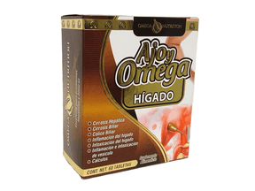 Beneficios ajo y omega hígado