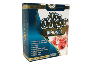 Ajo y omega riñones para que sirve