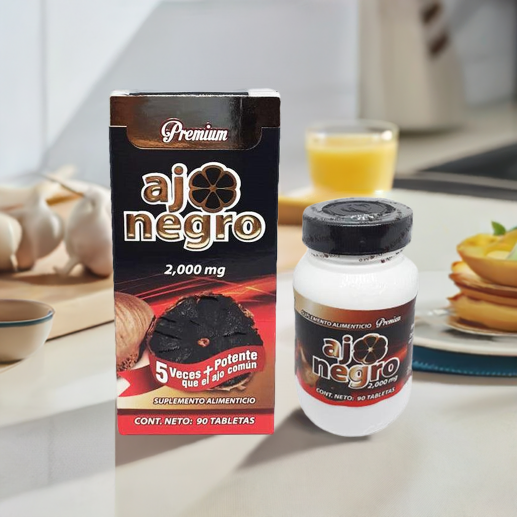 Ajo negro de 2000 mg al mejor precio