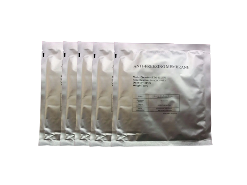 Paquete de 5 Membrana Antifreeze para Tratamiento terapia Criolipolisis Tamaño Large