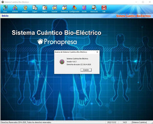 Llave USB y Actualización Software para Analizador de Resonancia Magnética.