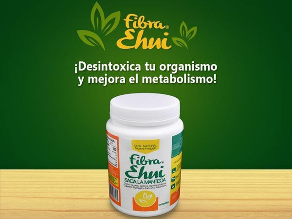 Fibra Ehui Saca La Manteca Polvo | Producto Naturista Control de Peso