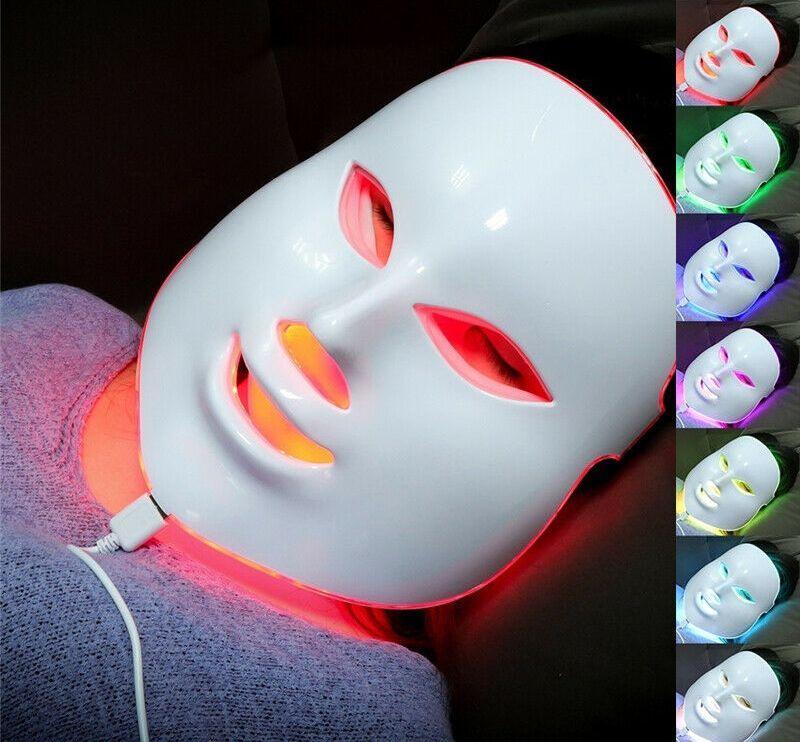 Máscara Led 7 Colores.